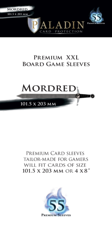 Paladin Board Game Premium Sleeves : Mordred Premium XXL (55) | Chaos Cards Paladin Board Game Premium Sleeves : Mordred Premium XXL (55) | Chaos Cards