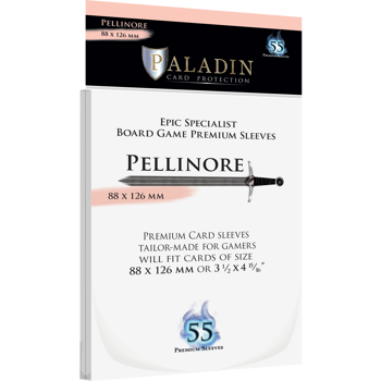 Paladin Board Game Premium Sleeves : Pellinore Epic Specialist (55)