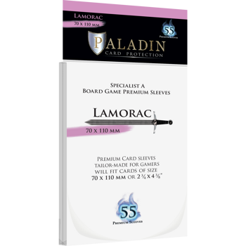 Paladin Board Game Premium Sleeves : Lamorac Specialist A (55)