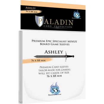 Paladin Board Game Premium Sleeves : Ashley Epic Specialist Minus (55)