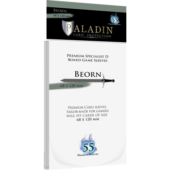 Paladin Board Game Premium Sleeves : Beorn Specialist D (55)