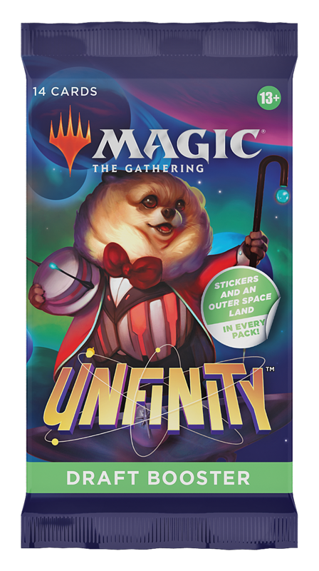 Magic the Gathering: Unfinity - Draft Booster Pack (15 Cards) Magic the Gathering: Unfinity - Draft Booster Pack (15 Cards)