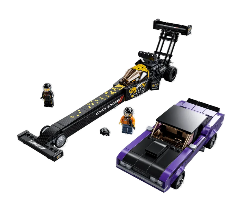 LEGO® Mopar Dodge//SRT Top Fuel Dragster and 1970 Dodge Challenger
