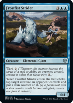 Frostfist Strider single card from Magic the Gathering