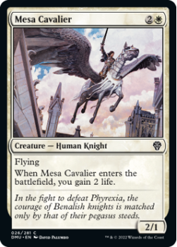 Mesa Cavalier single card from Magic the Gathering