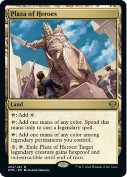 Plaza of Heroes (FOIL) single card from Magic the Gathering