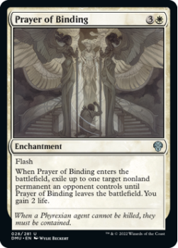 Prayer of Binding (FOIL) single card from Magic the Gathering