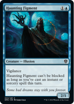 Haunting Figment single card from Magic the Gathering