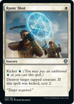 Runic Shot (FOIL) single card from Magic the Gathering