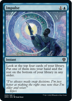 Impulse (FOIL) single card from Magic the Gathering