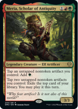 Meria, Scholar of Antiquity (FOIL) single card from Magic the Gathering