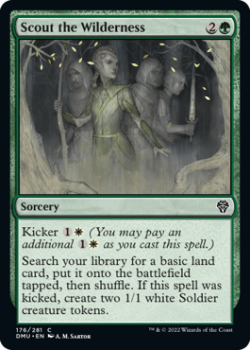 Scout the Wilderness single card from Magic the Gathering