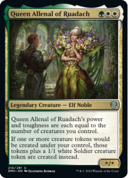 Queen Allenal of Ruadach (FOIL) single card from Magic the Gathering