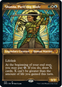 Shanna, Purifying Blade (TEXTURED FOIL) single card from Magic the Gathering