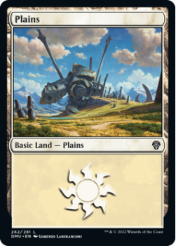 Plains (FOIL) single card from Magic the Gathering