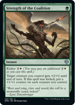 Strength of the Coalition (FOIL) single card from Magic the Gathering