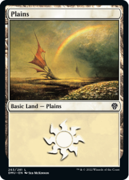 Plains (FOIL) single card from Magic the Gathering