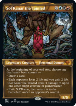 Sol'Kanar the Tainted (TEXTURED FOIL) single card from Magic the Gathering