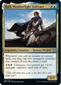 Raff, Weatherlight Stalwart (FOIL) single card from Magic the Gathering