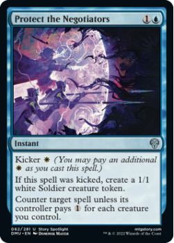 Protect the Negotiators single card from Magic the Gathering