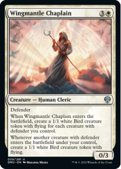 Wingmantle Chaplain (FOIL) single card from Magic the Gathering