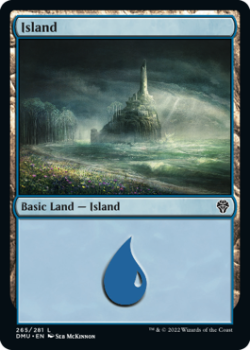 Island (FOIL) single card from Magic the Gathering