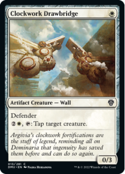 Clockwork Drawbridge single card from Magic the Gathering