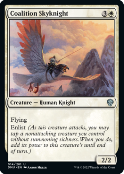 Coalition Skyknight (FOIL) single card from Magic the Gathering