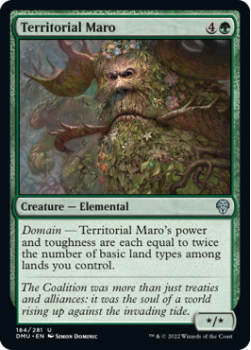 Territorial Maro (FOIL) single card from Magic the Gathering