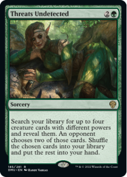 Threats Undetected (FOIL) single card from Magic the Gathering