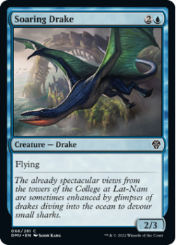 Soaring Drake single card from Magic the Gathering
