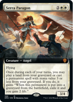 Serra Paragon (EXTENDED) (FOIL) single card from Magic the Gathering