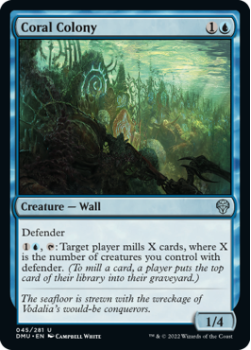 Coral Colony (FOIL) single card from Magic the Gathering