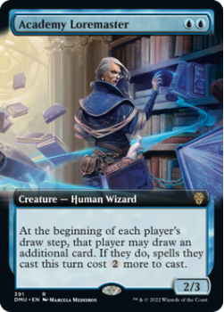 Academy Loremaster (EXTENDED) (FOIL) single card from Magic the Gathering