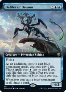 Defiler of Dreams (EXTENDED) (FOIL) single card from Magic the Gathering