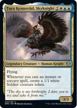 Tura Kennerud, Skyknight (FOIL) single card from Magic the Gathering