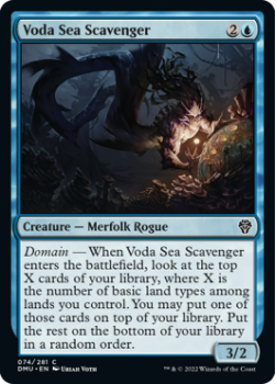 Voda Sea Scavenger single card from Magic the Gathering