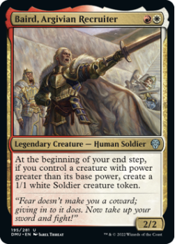 Baird, Argivian Recruiter (FOIL) single card from Magic the Gathering