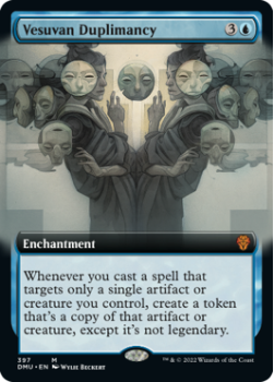 Vesuvan Duplimancy (EXTENDED) (FOIL) single card from Magic the Gathering
