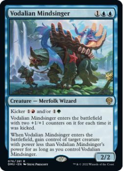 Vodalian Mindsinger (FOIL) single card from Magic the Gathering