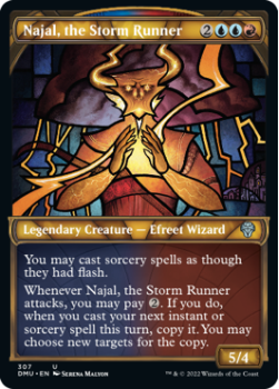 Najal, the Storm Runner (SHOWCASE) (FOIL) single card from Magic the Gathering