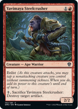 Yavimaya Steelcrusher single card from Magic the Gathering