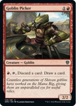 Goblin Picker single card from Magic the Gathering
