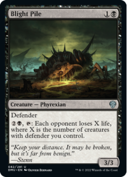 Blight Pile (FOIL) single card from Magic the Gathering
