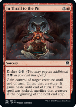 In Thrall to the Pit single card from Magic the Gathering