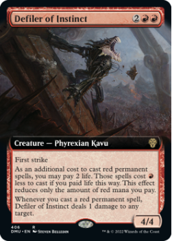 Defiler of Instinct (EXTENDED) (FOIL) single card from Magic the Gathering