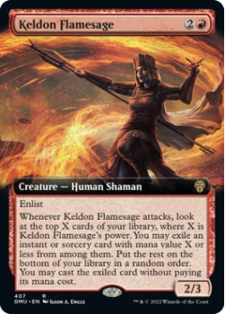 Keldon Flamesage (EXTENDED) (FOIL) single card from Magic the Gathering