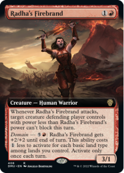 Radha's Firebrand (EXTENDED) single card from Magic the Gathering