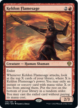 Keldon Flamesage (FOIL) single card from Magic the Gathering