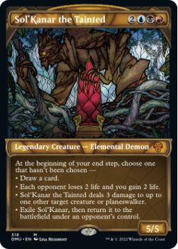 Sol'Kanar the Tainted (SHOWCASE) (FOIL) single card from Magic the Gathering